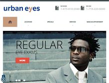 Tablet Screenshot of optical-urbaneyes.com